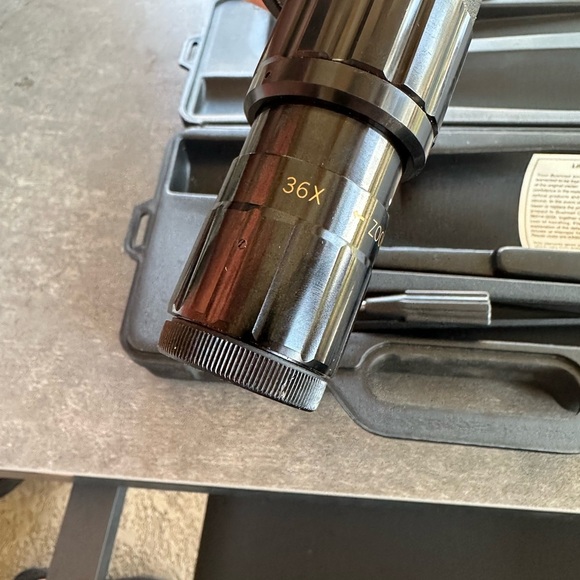 Bushnell 12X Spotting Scope with Tripod & Hard Case – Precision Outdoor Viewing - Picture 5 of 14